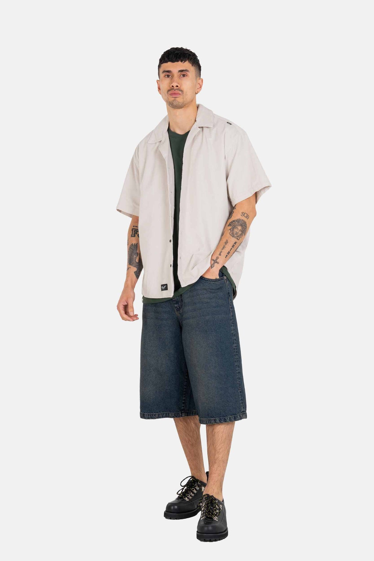 Resort Cord Shirt Oatmeal