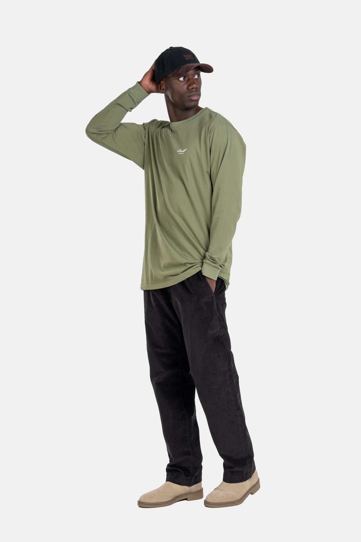 Staple Logo Longsleeve Olive