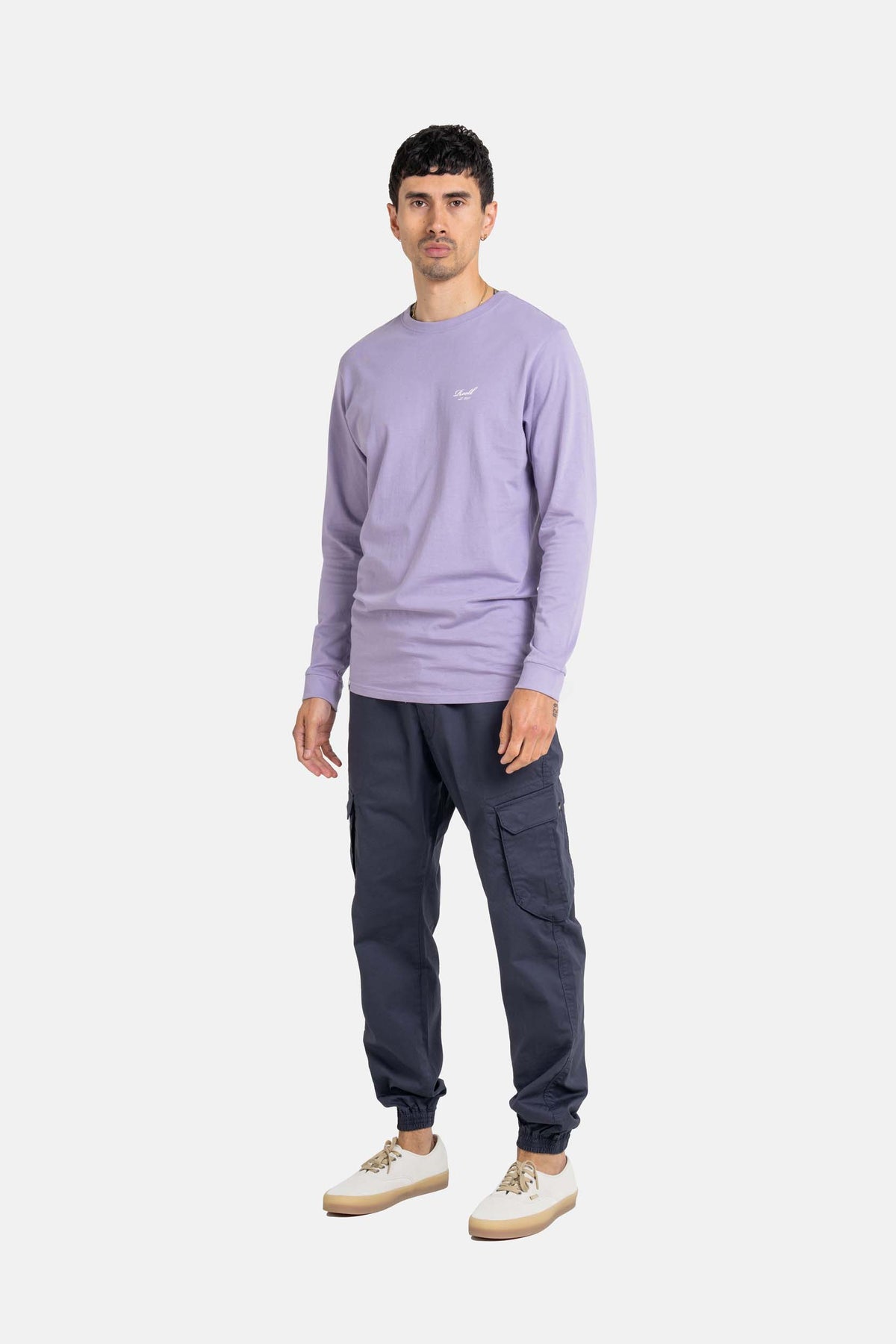 Staple Logo Longsleeve Wisteria