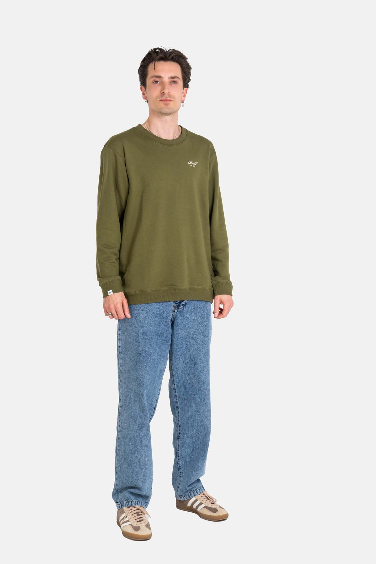 Staple Terry Crewneck Bracken Green