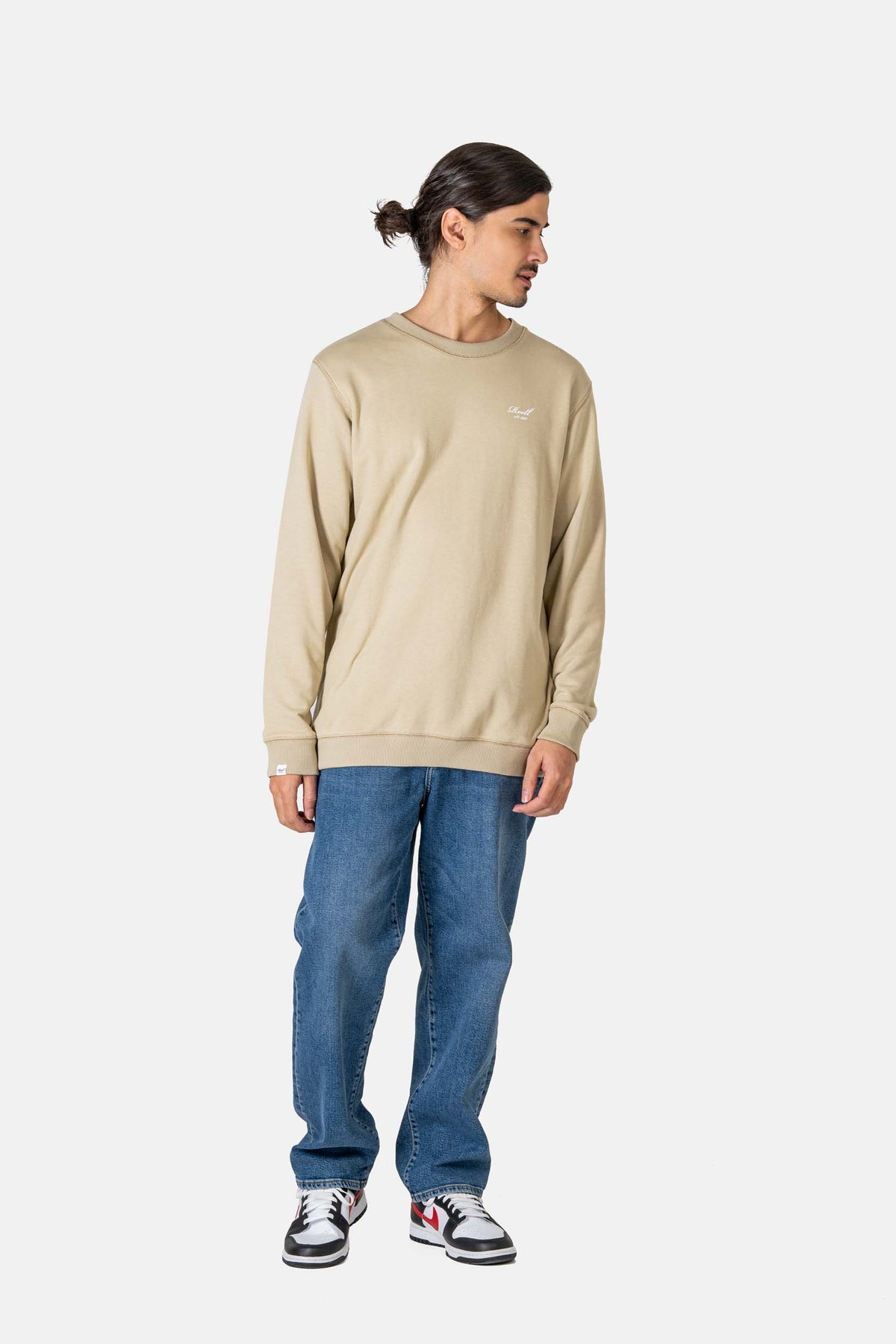 Staple Terry Crewneck Foam Green