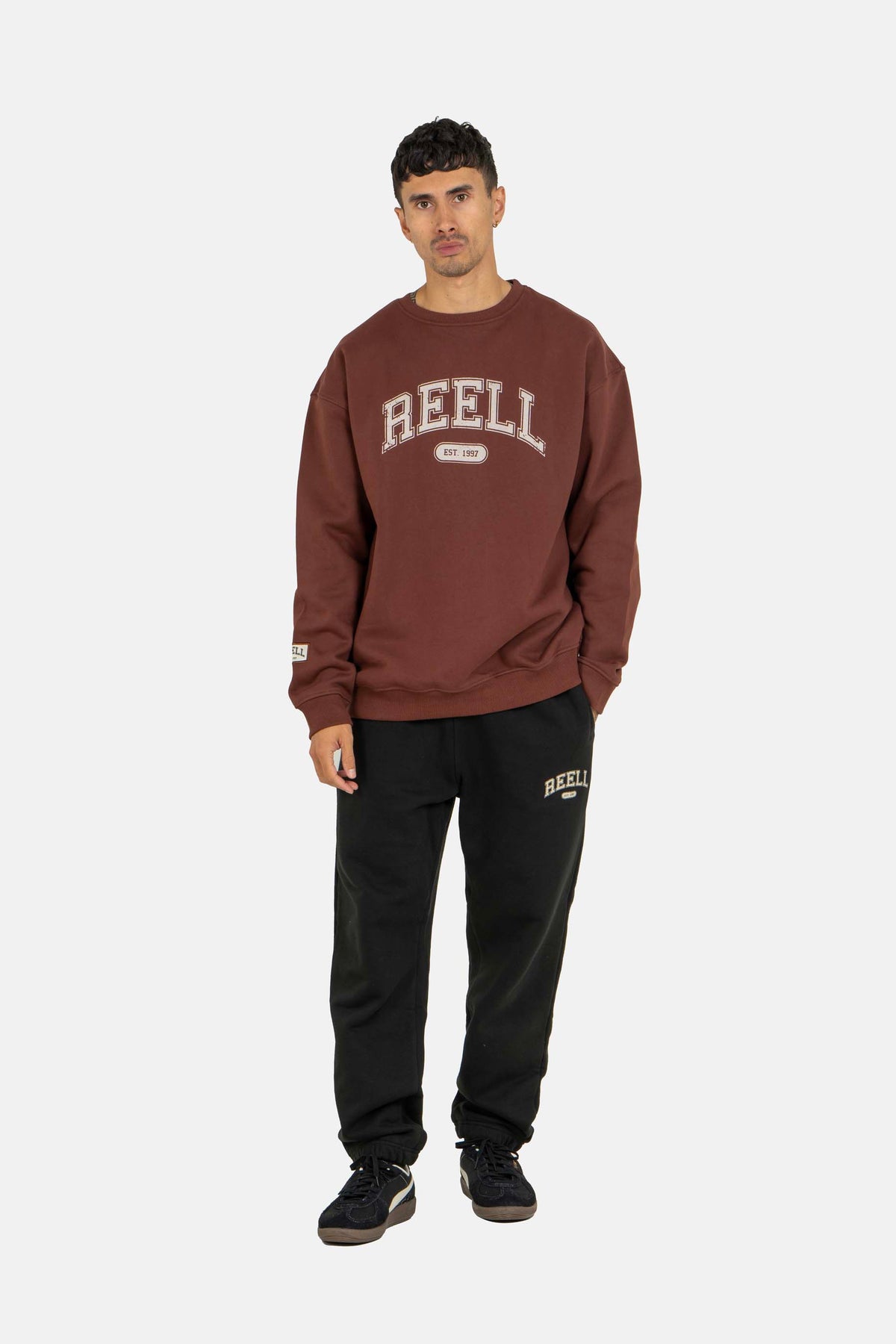 Team Crewneck Dark Cherry