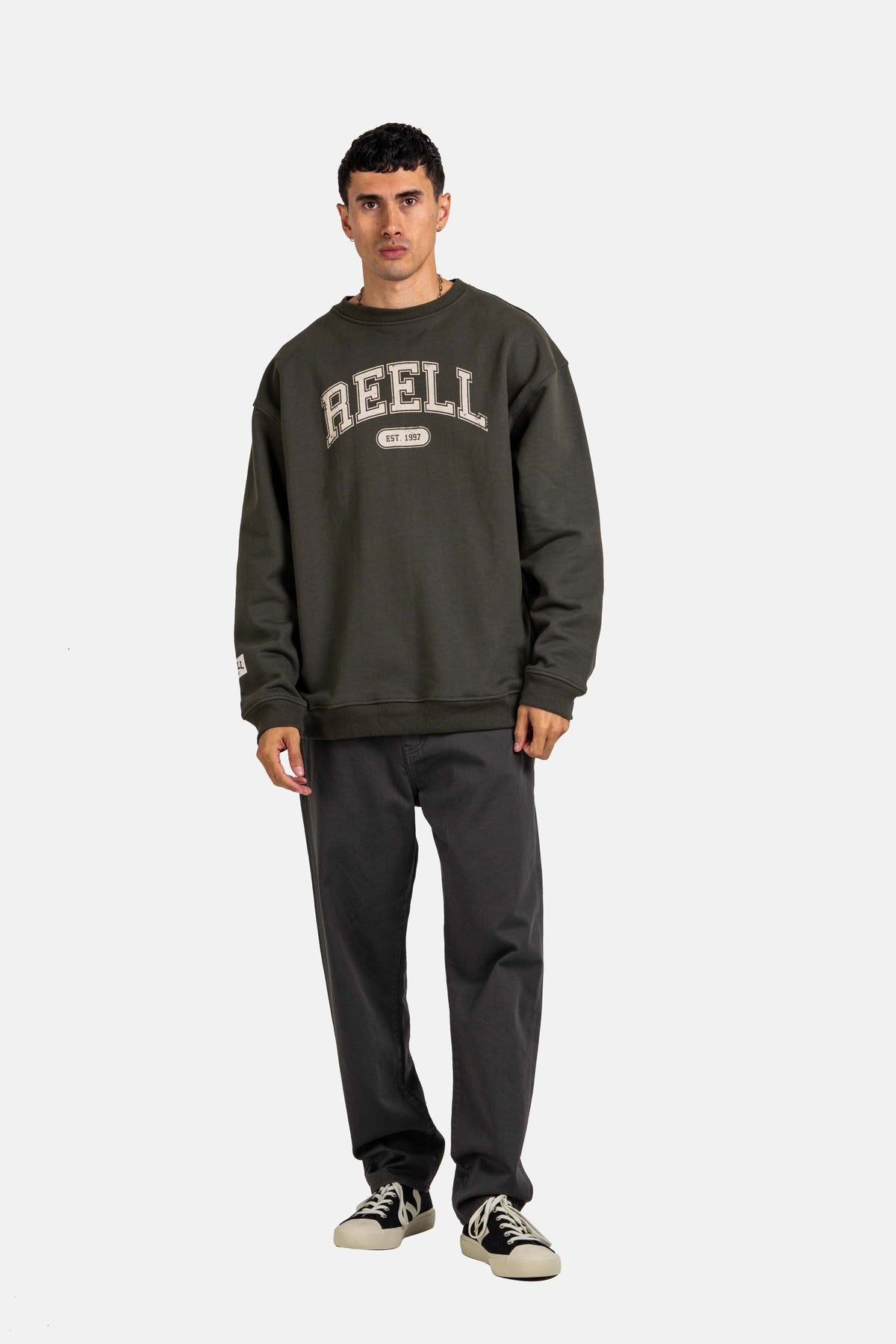 Team Crewneck Jasper Green
