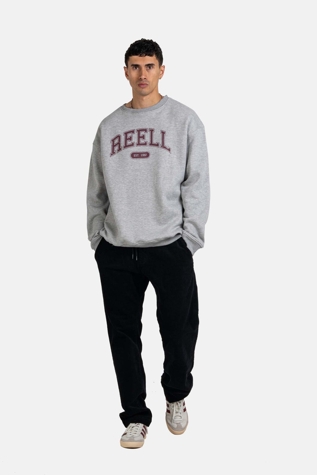 Team Crewneck Grey Melange
