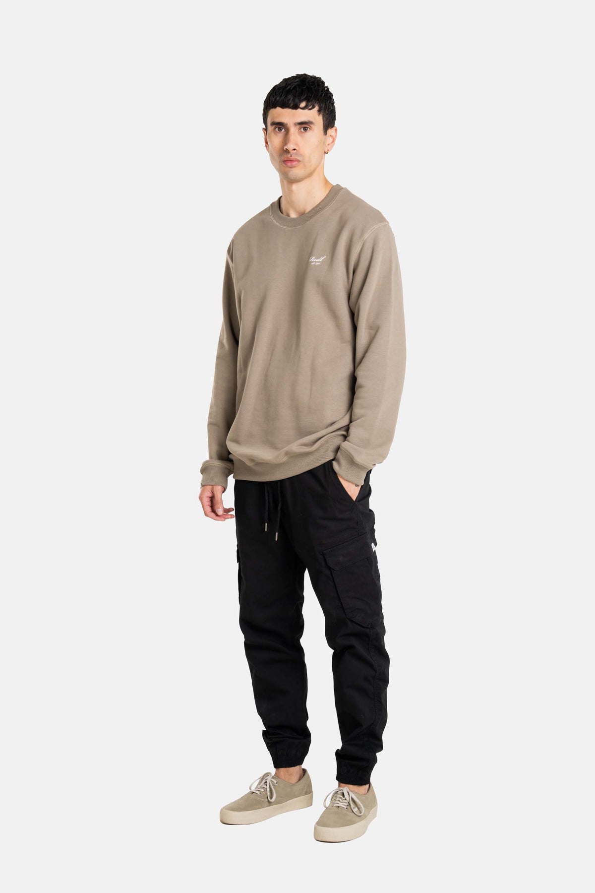 Staple Terry Crewneck CO Fallen Rock