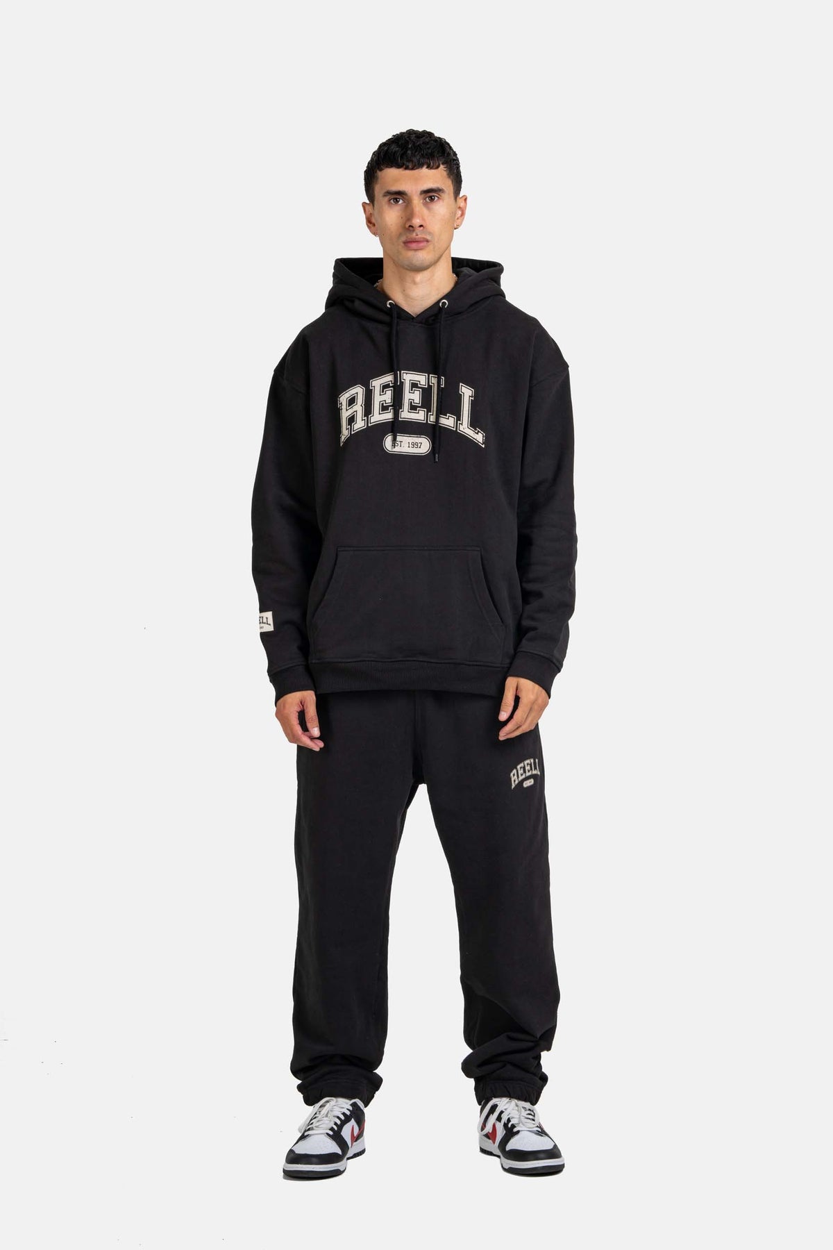 Team Hoodie Deep Black
