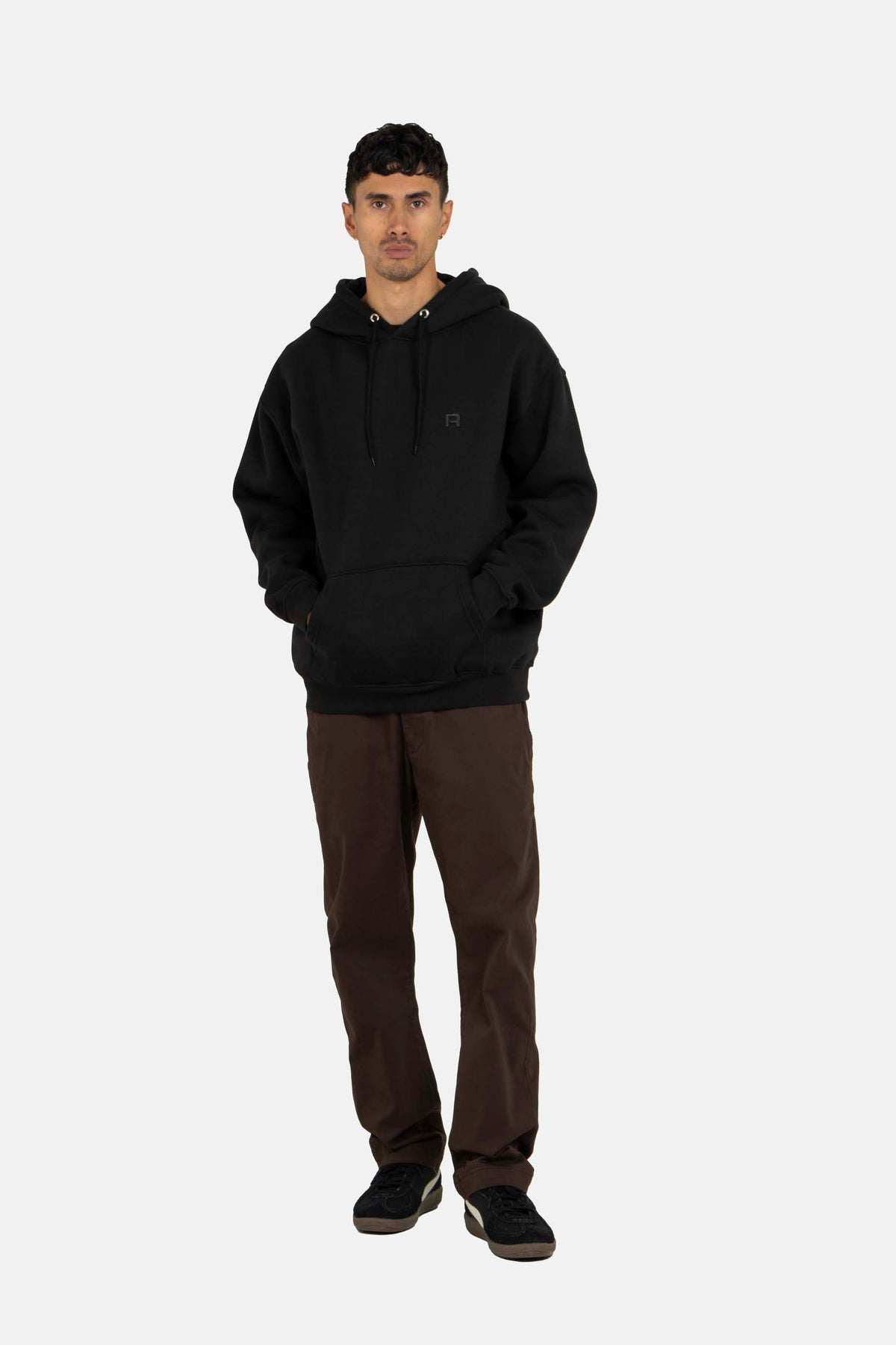 Ease Hoodie Deep Black