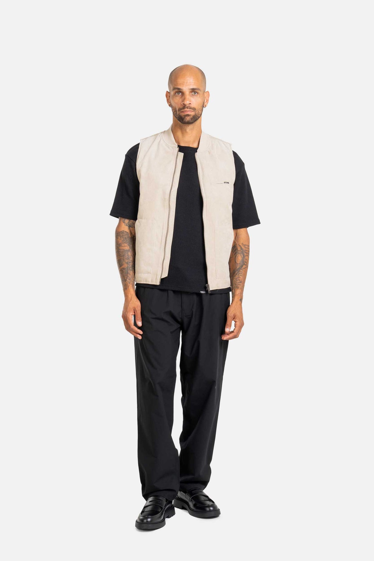 Carver Vest Taupe