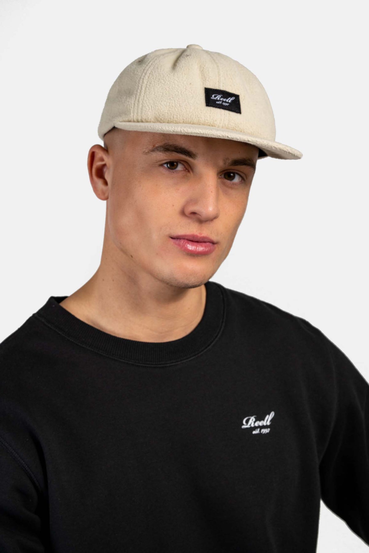 Flat 6-Panel Cap Dirty White