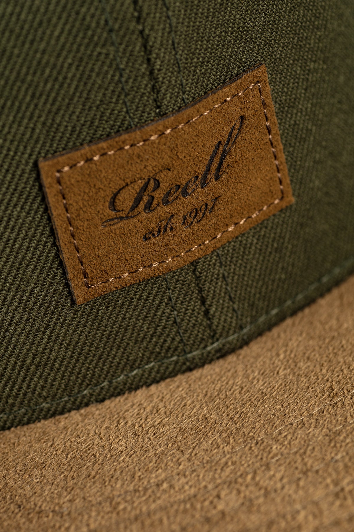 Suede Cap Dark Olive