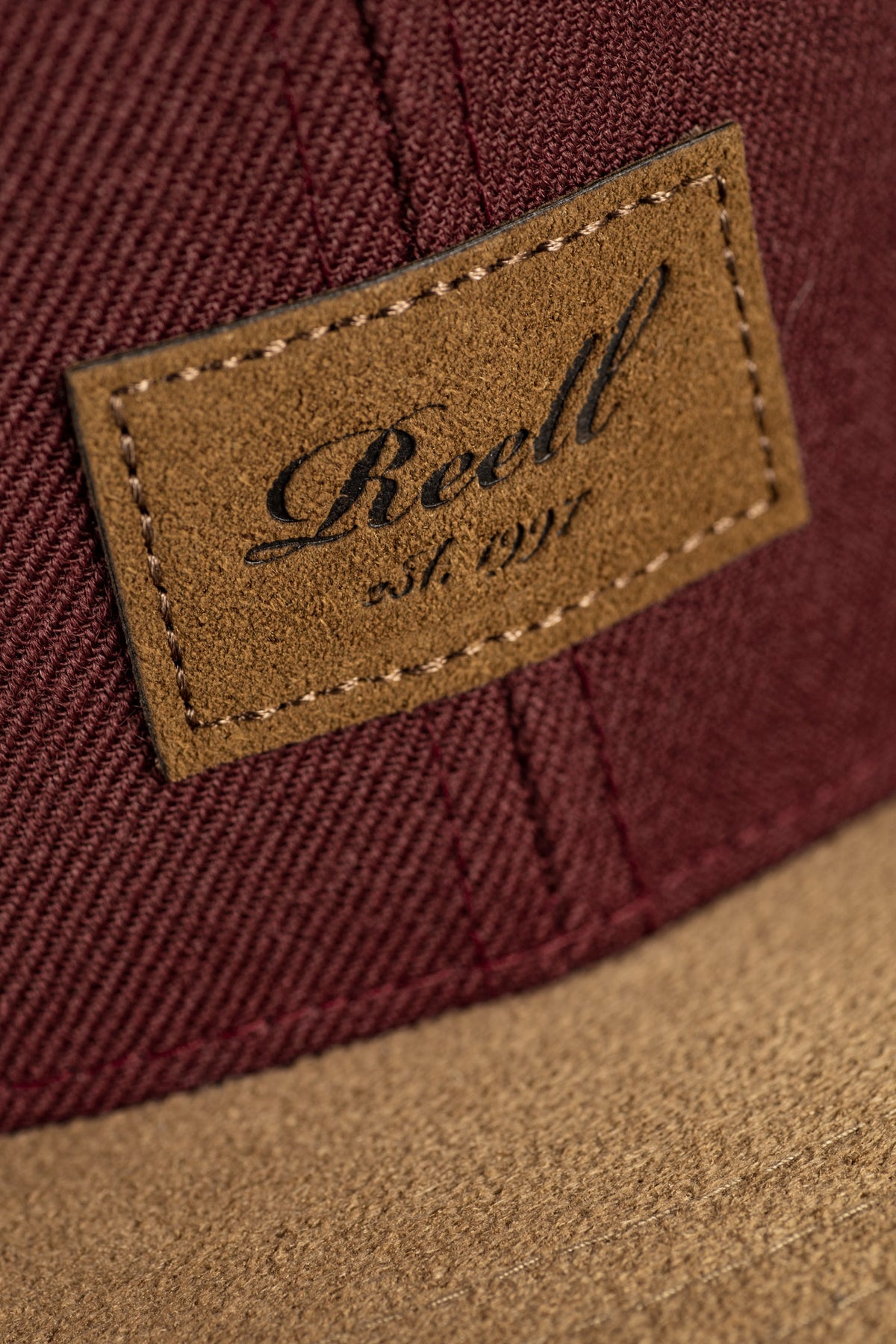 Suede Cap Maroon