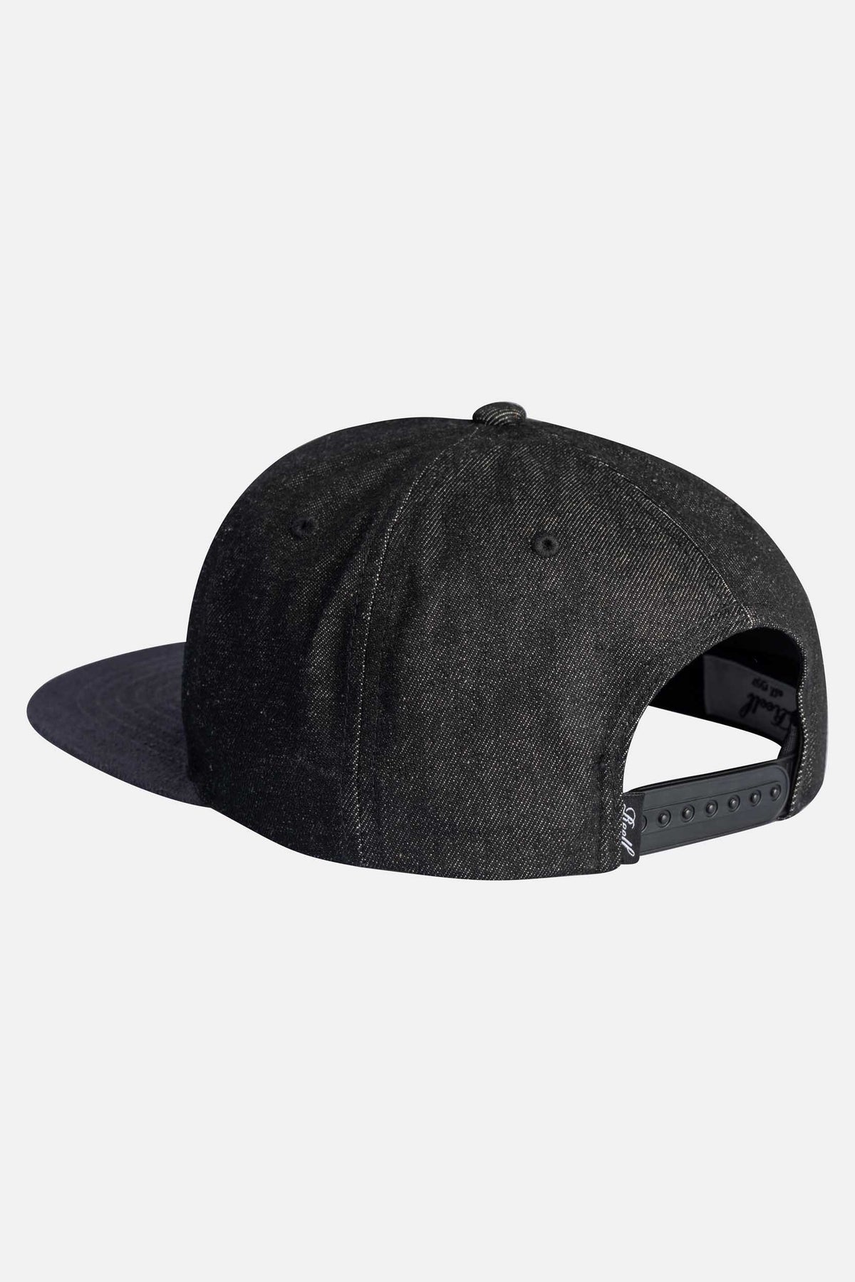 Suede Cap Black Denim