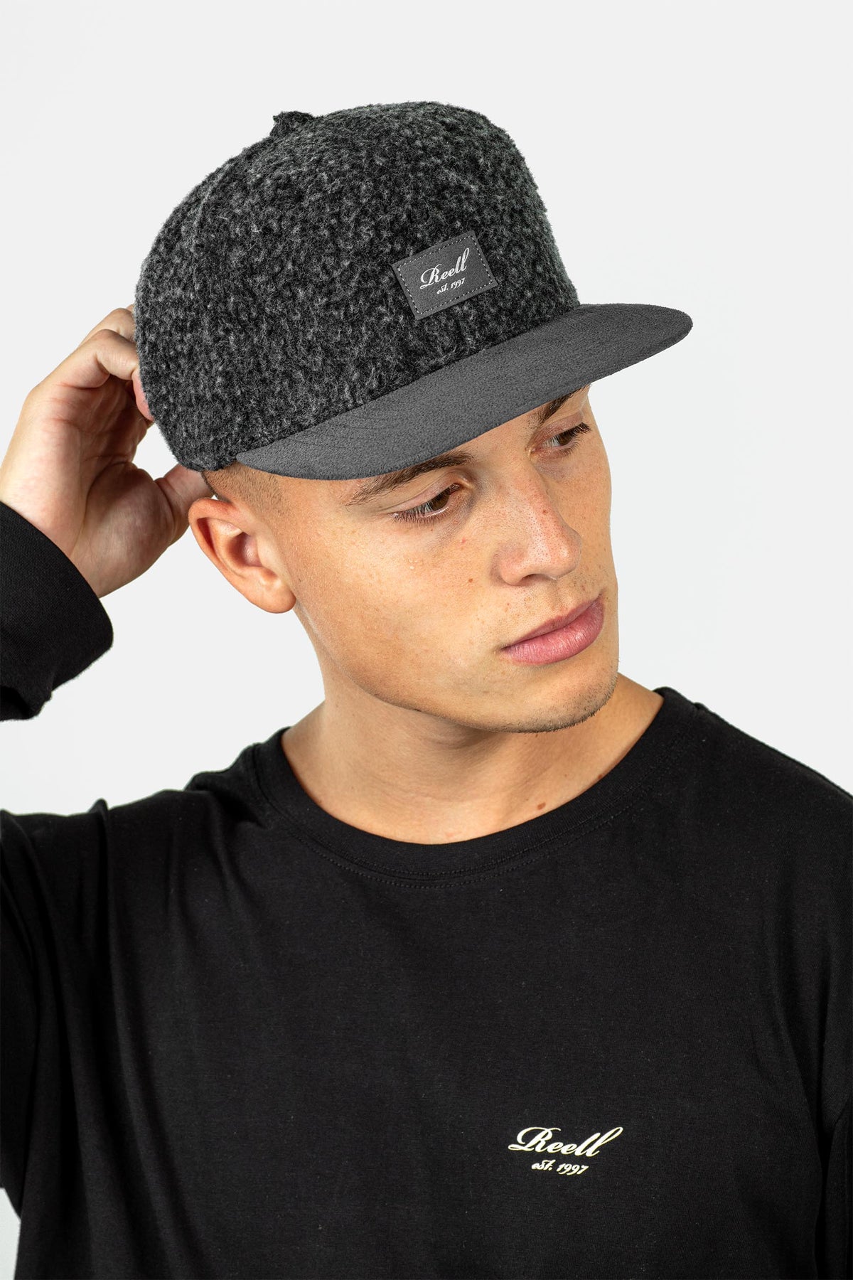 Suede Cap Frosted Grey