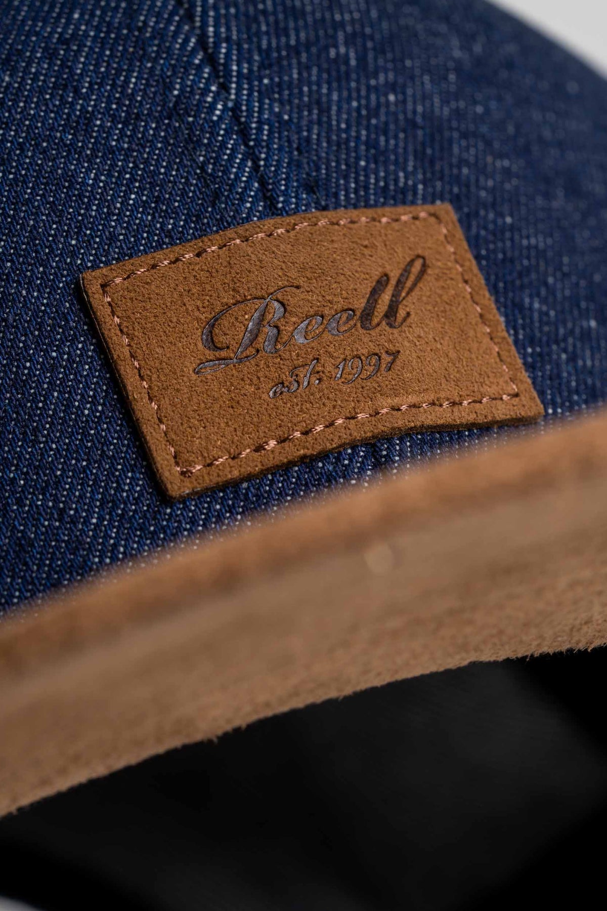 Suede Cap Pure Denim