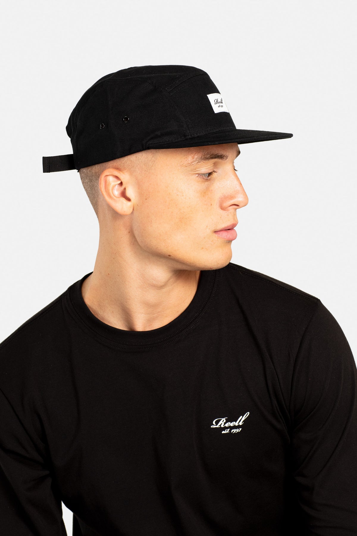 5-Panel Cap Black