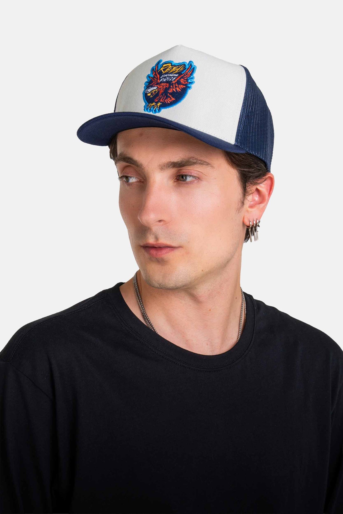 Trucker Cap Oatmeal / Navy