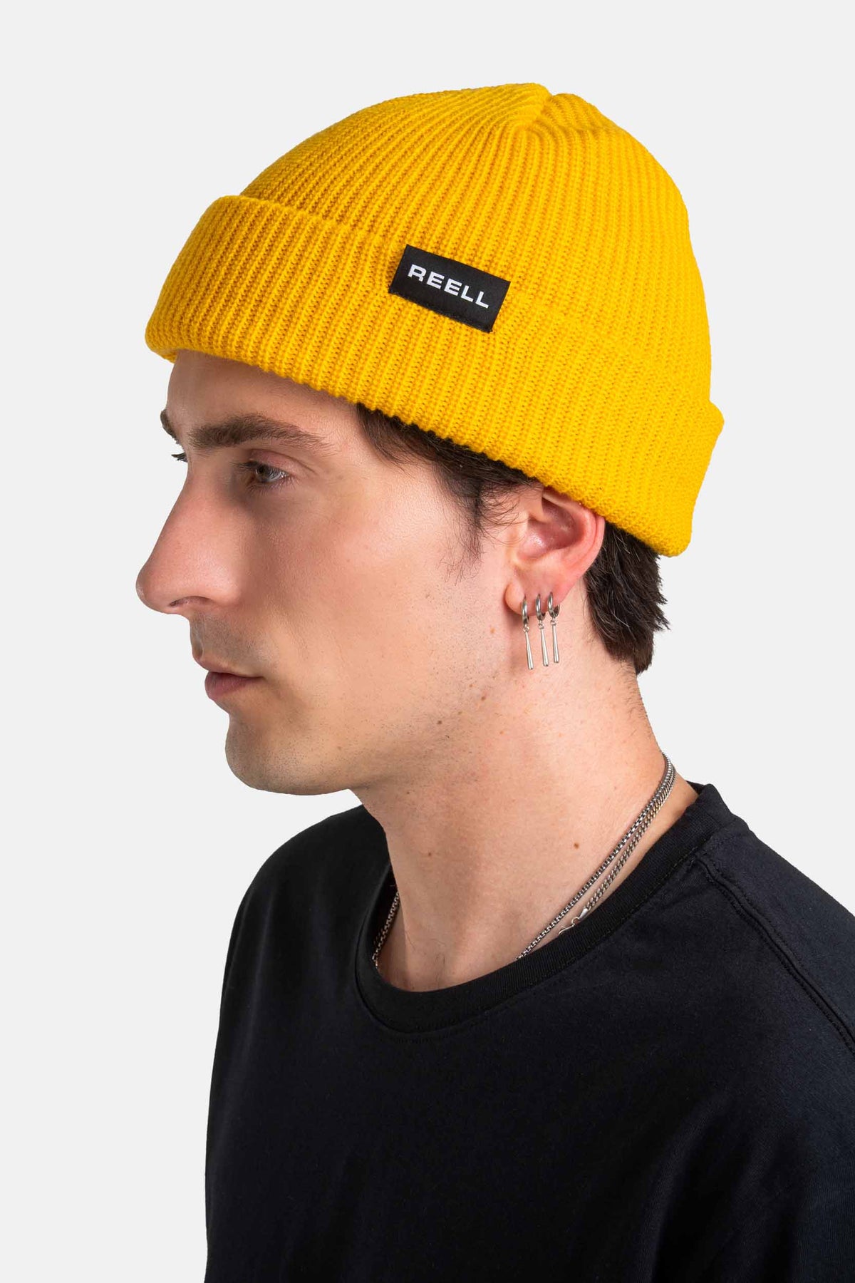Dock Beanie Dark Yellow