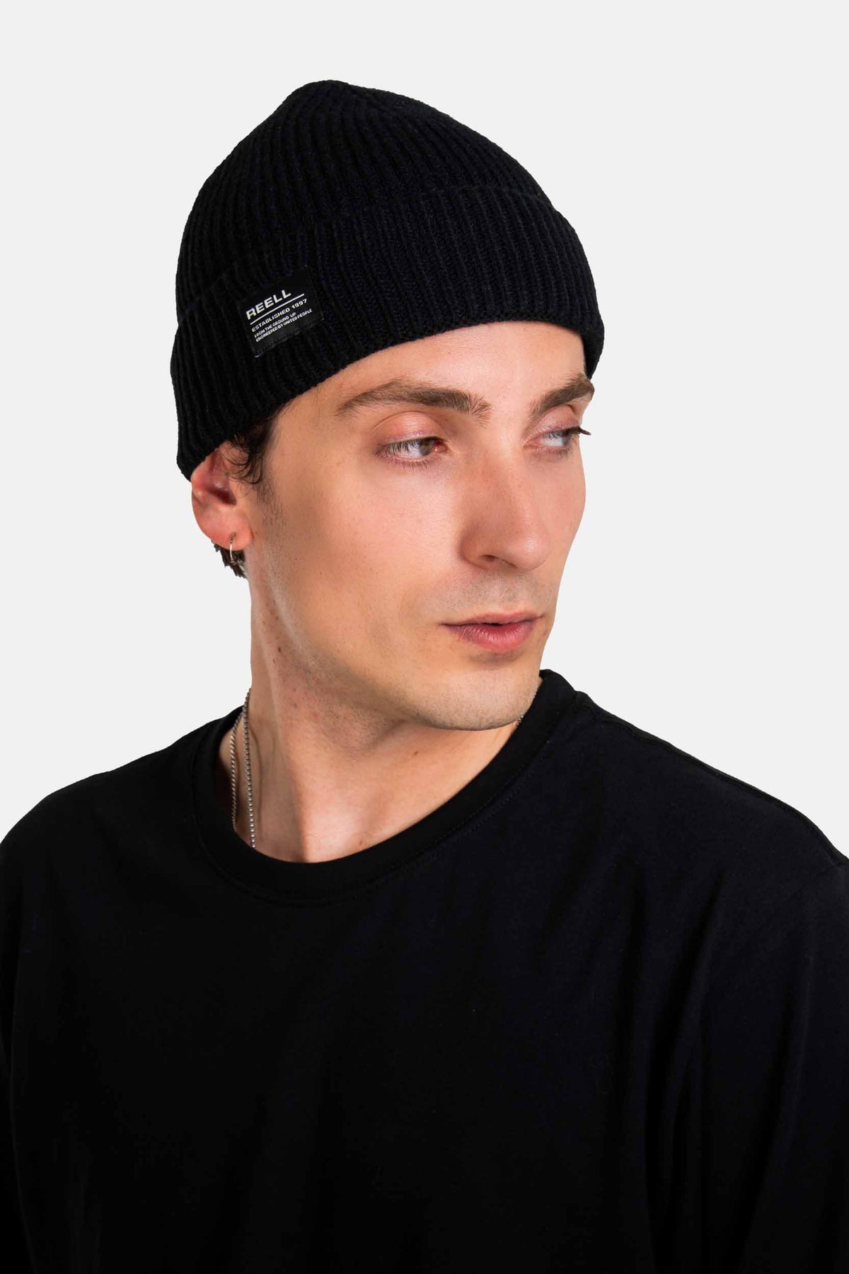 Loop Beanie Black
