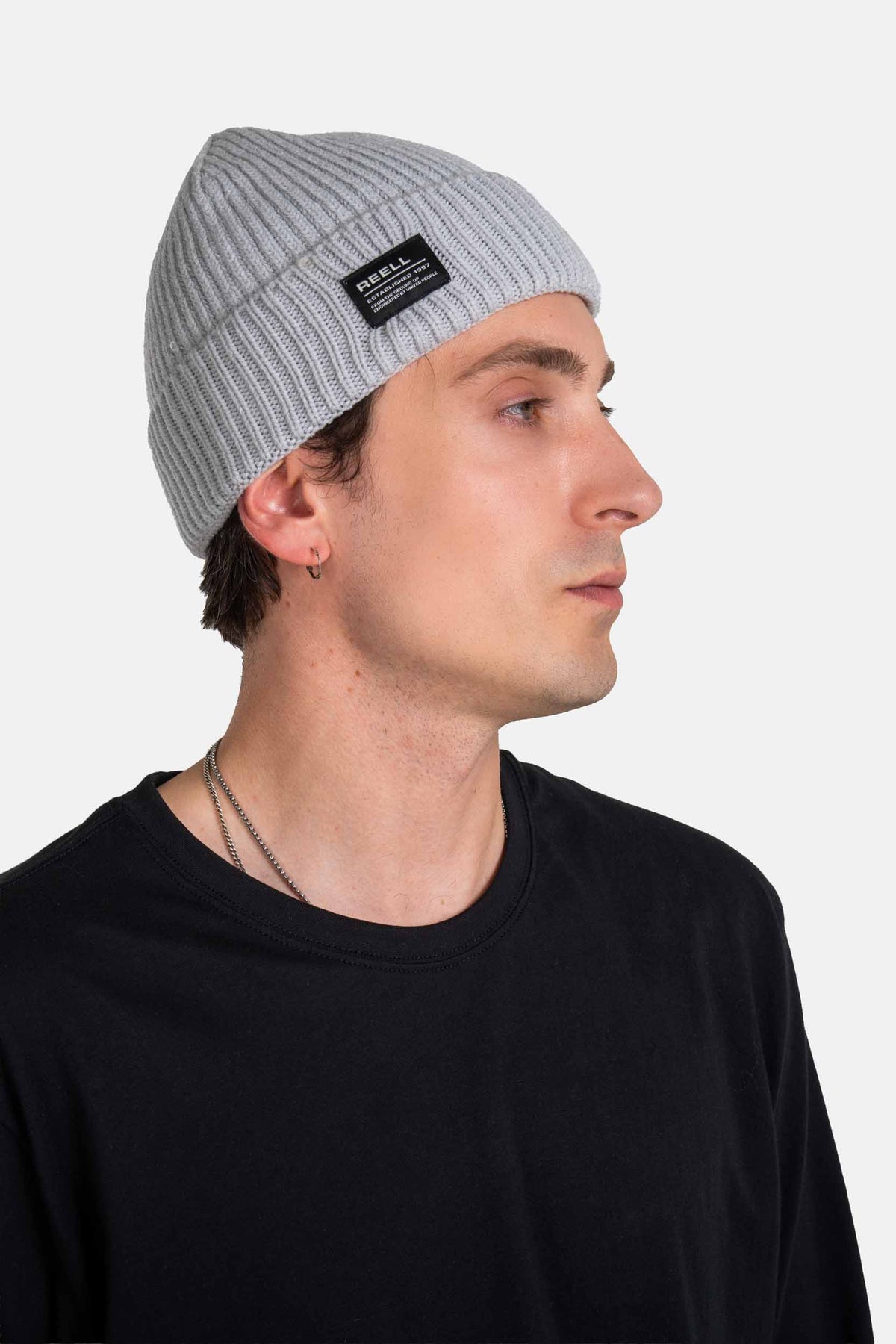 Loop Beanie Light Grey