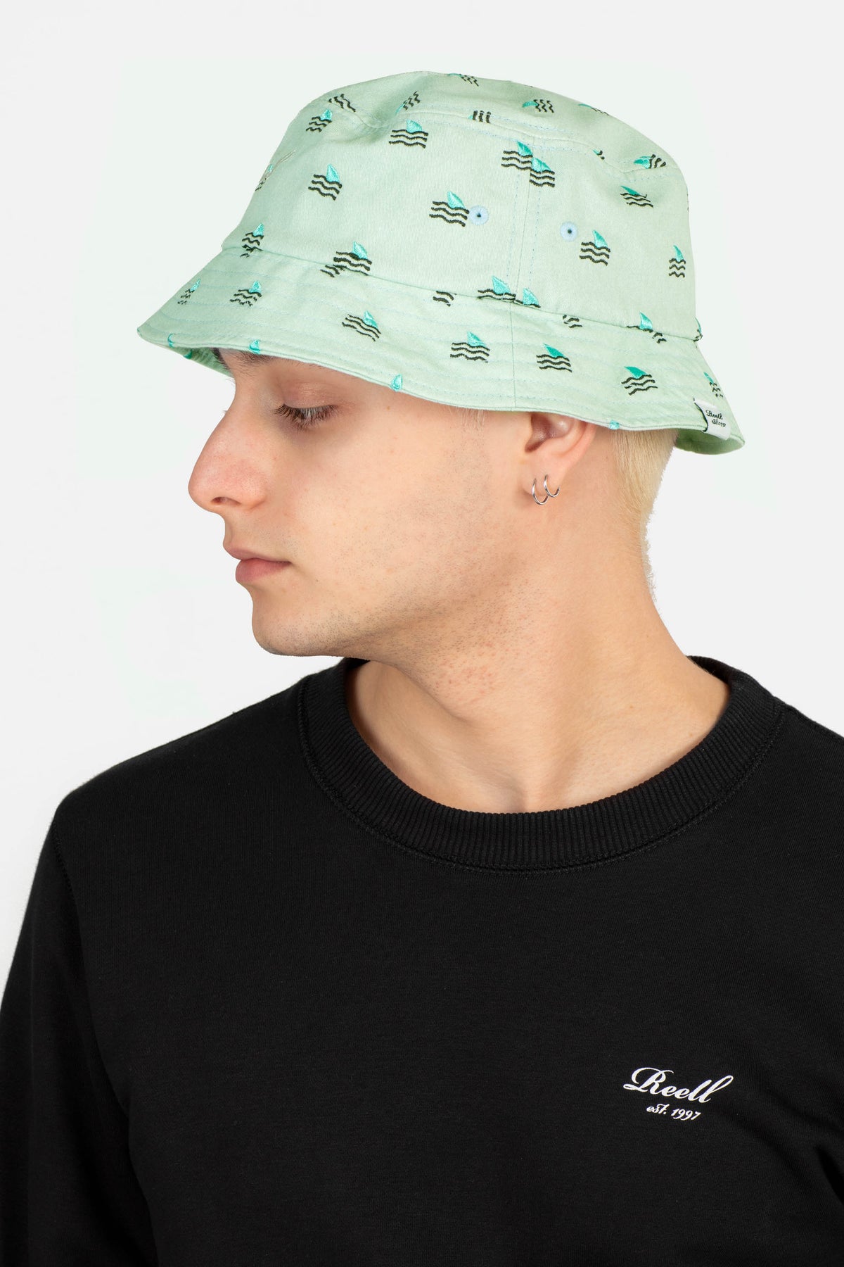 Bucket Hat Shark Mint
