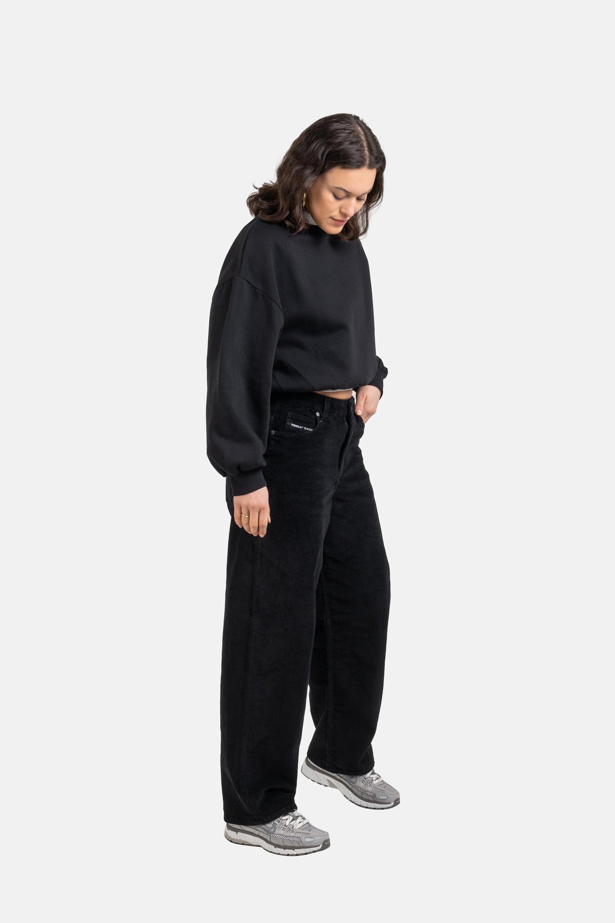 Women Chloé Baggy Black Cord