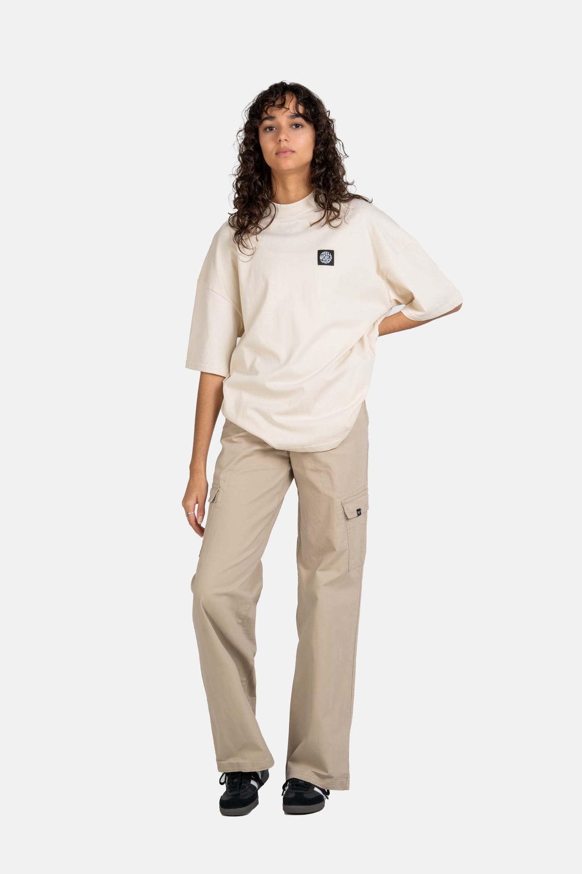 Women Marusha Cargo Beige Canvas