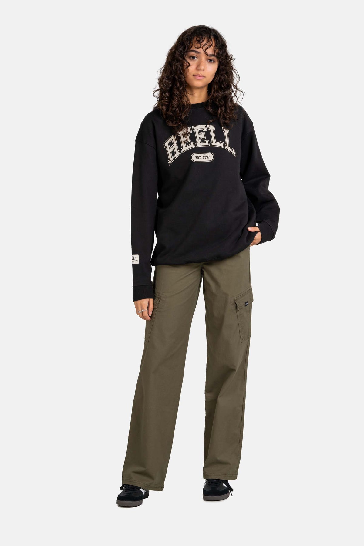 Women Marusha Cargo Clay Olive Canvas