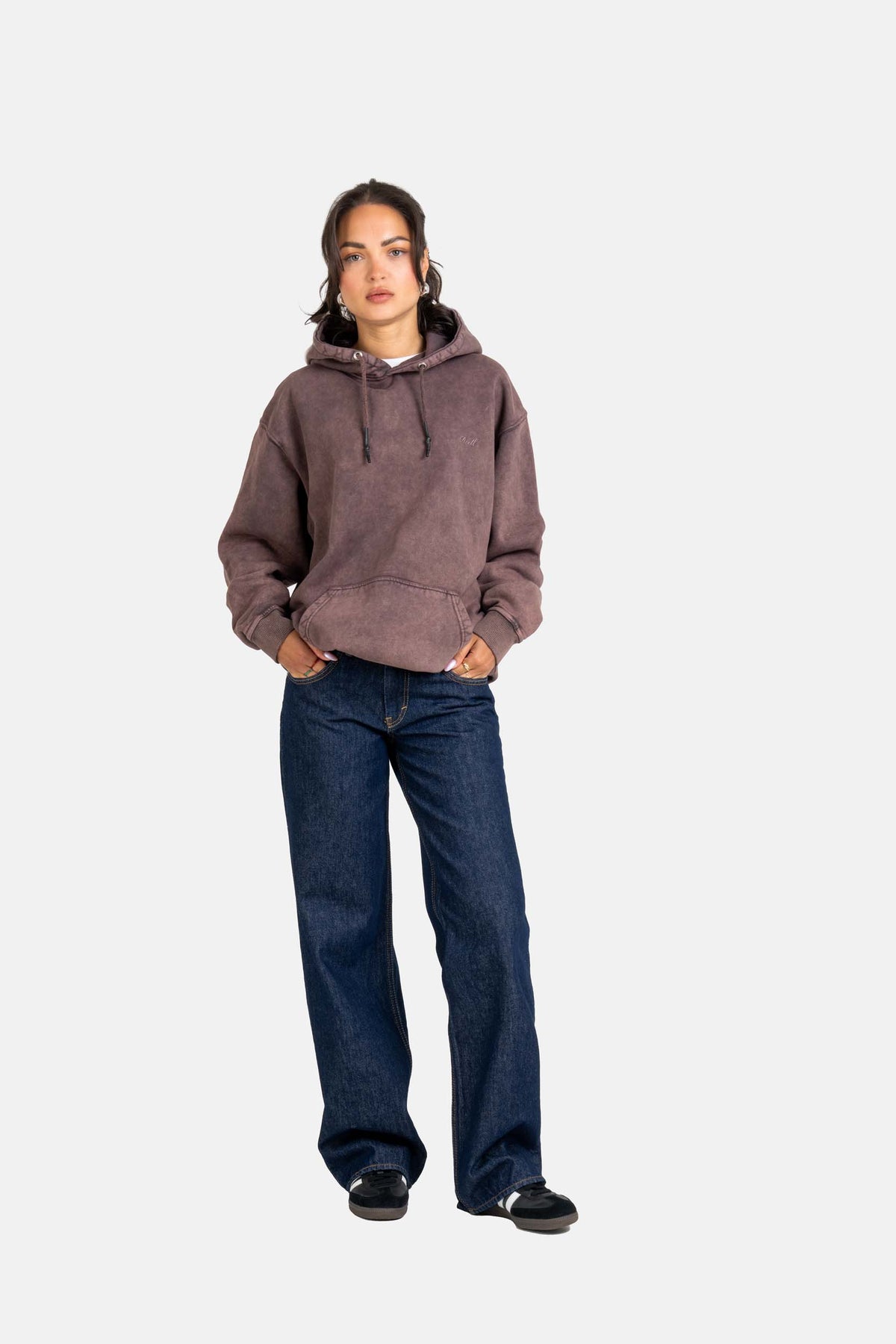 Women Kylie Hoodie Natural Stone Grey