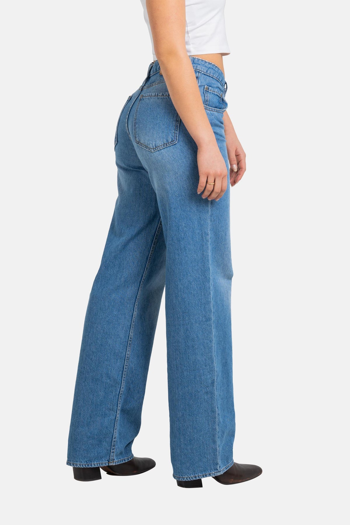 Women Holly Jeans Sky Blue Stone