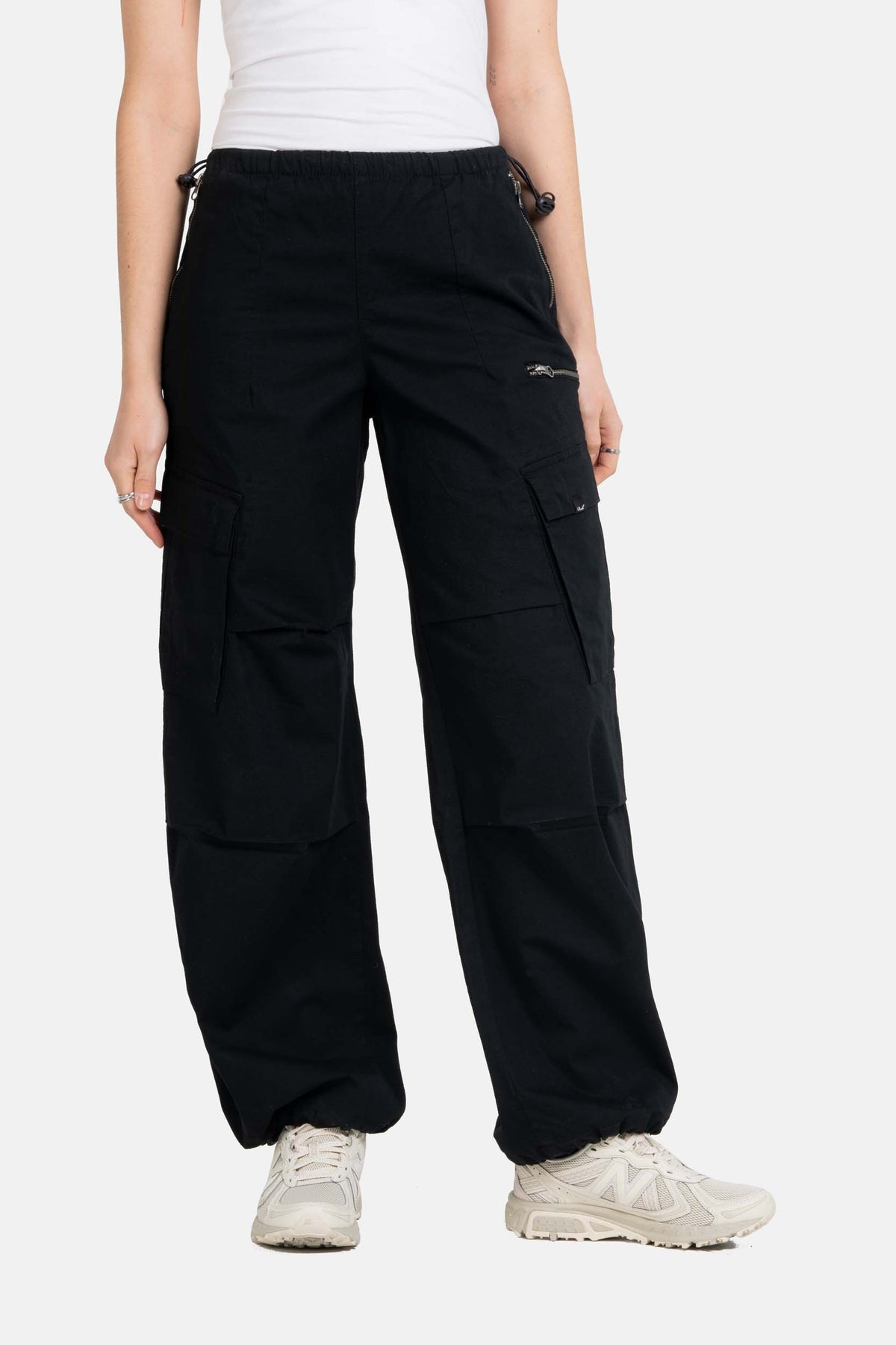 Women Parachute Cargo BR Black