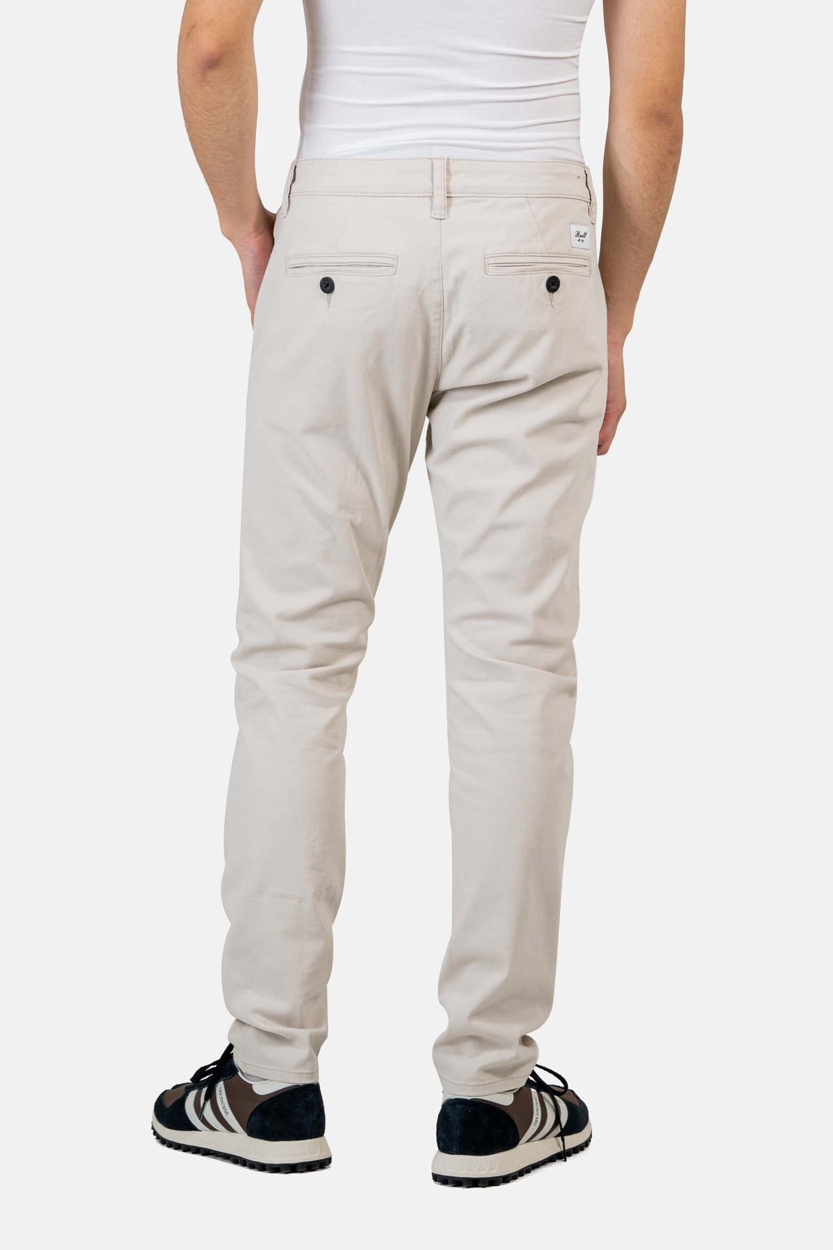 Flex Tapered Chino Oatmeal