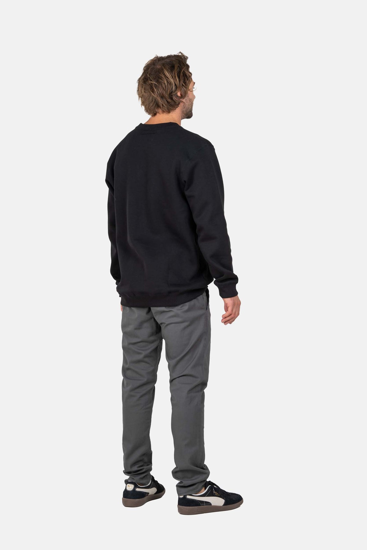 Flex Tapered Chino Vulcan Grey