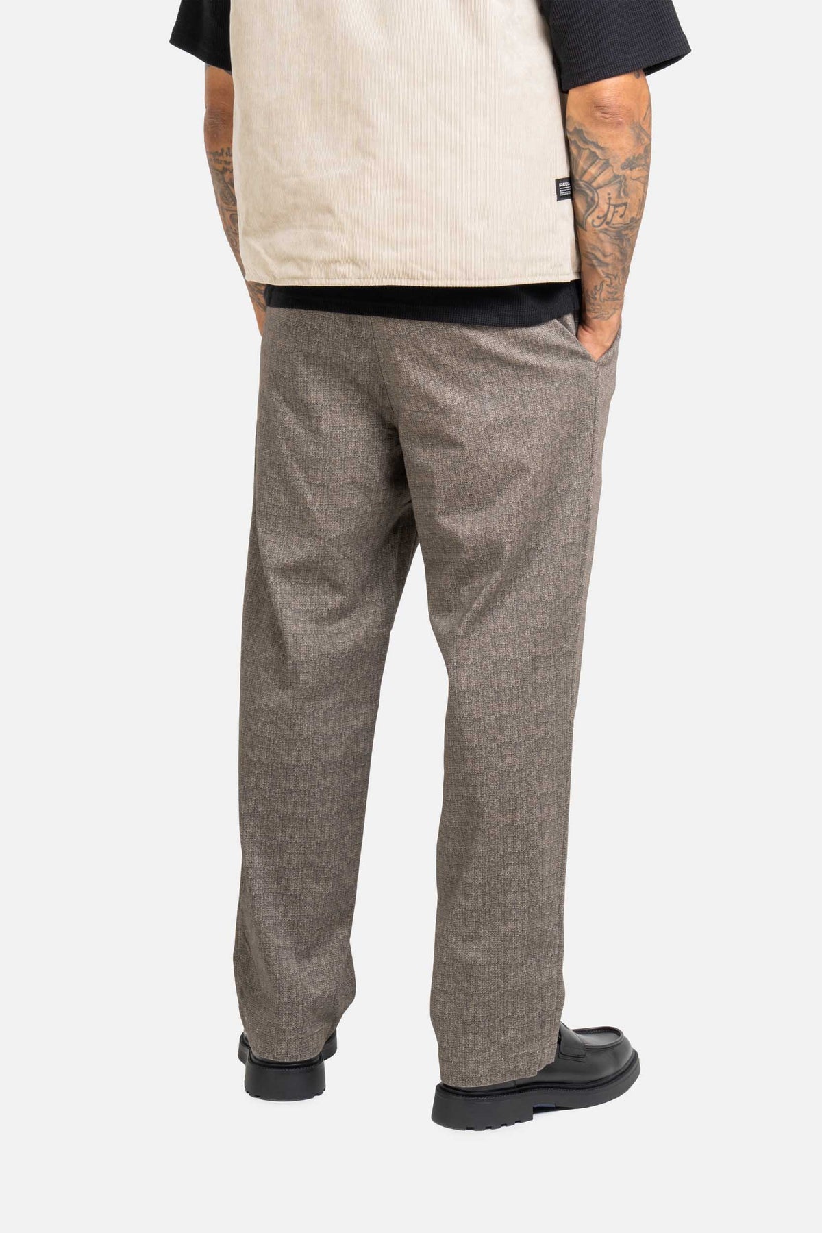 Bowie Chino Mono Check