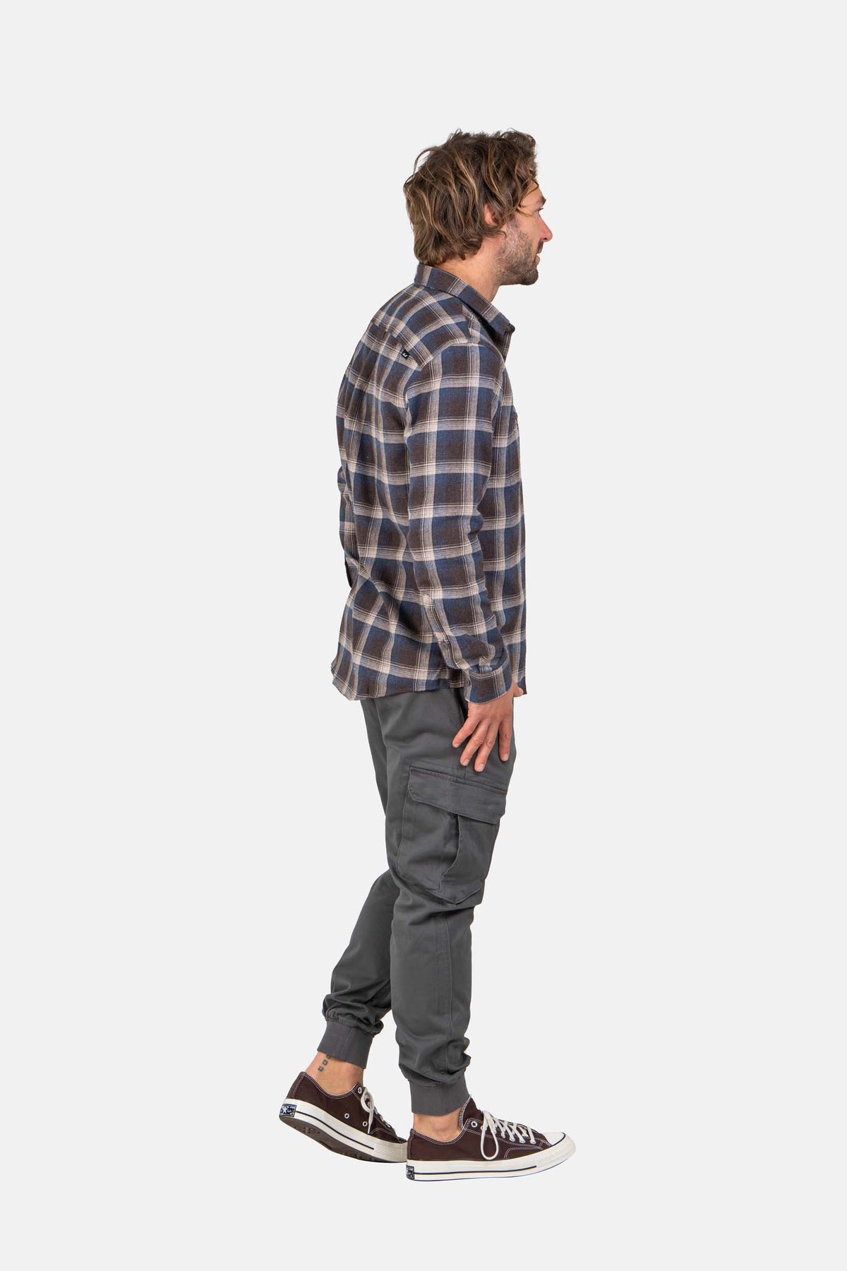 Reflex Rib Cargo Vulcan Grey