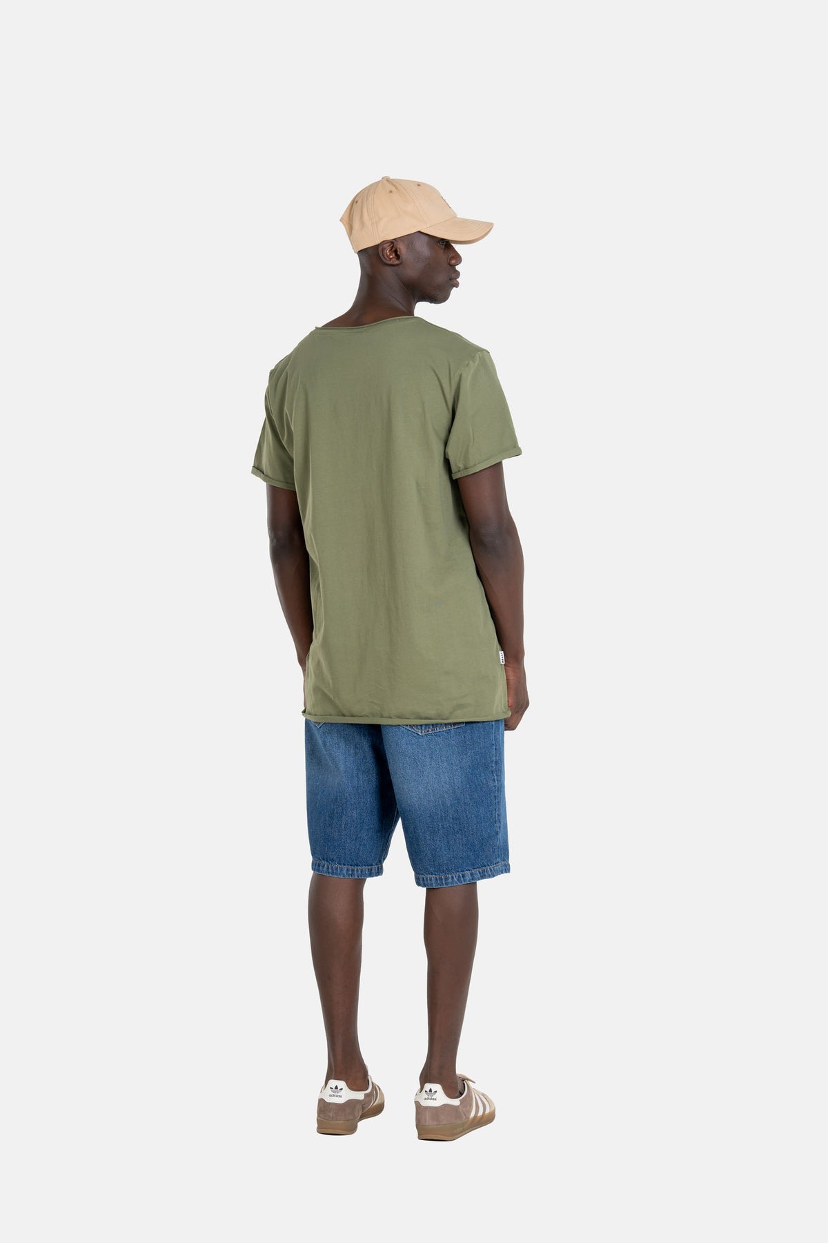 Solid Short Retro Blue