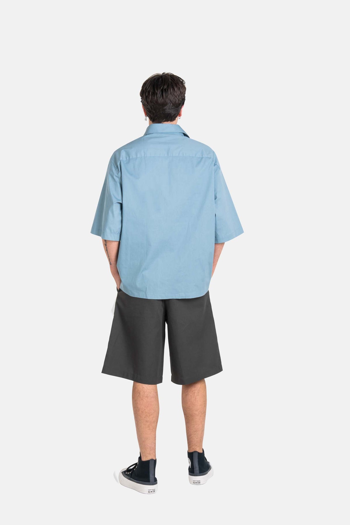 Loose Chino Short PC Vulcan Grey