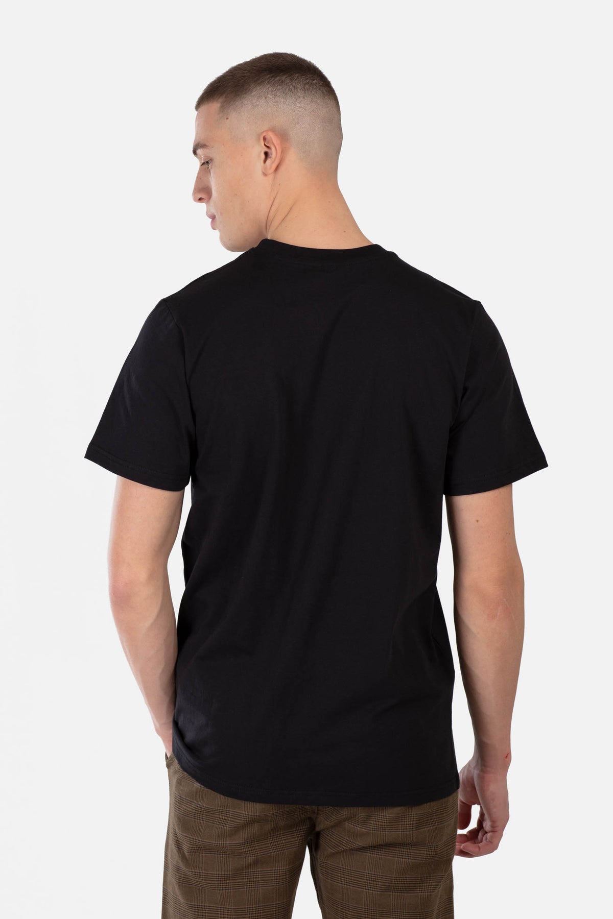 Staple Logo T-Shirt Deep Black