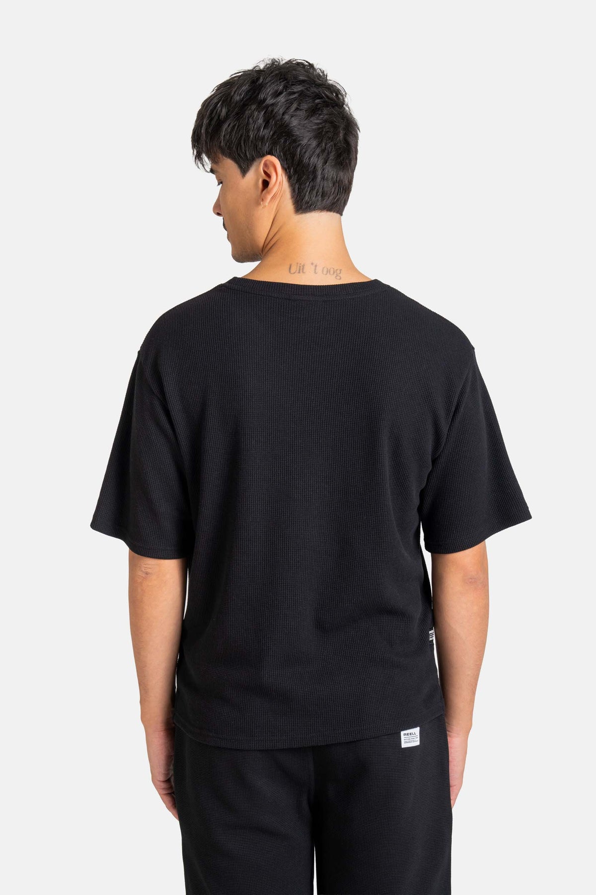 Waffle T-Shirt Waffle Deep Black