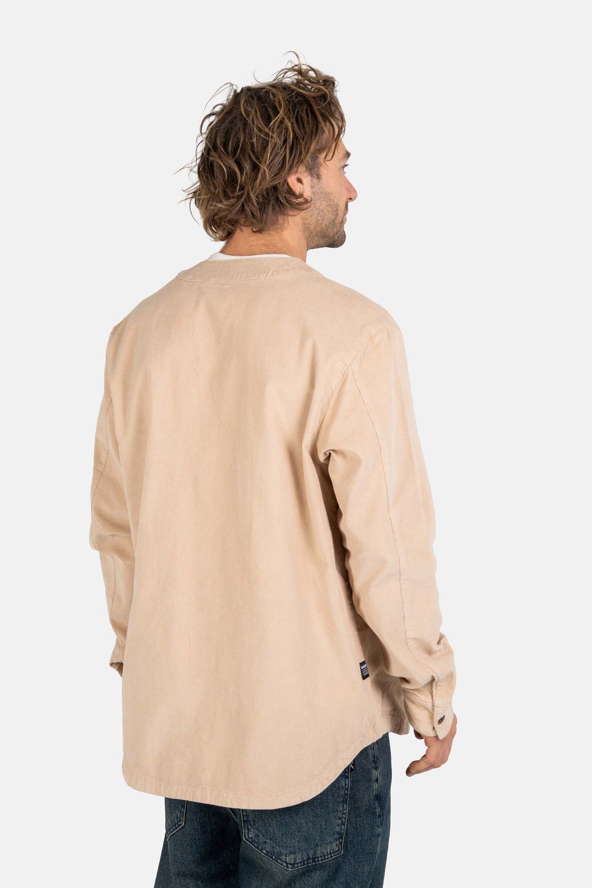 Pitcher Shirt Cashew Sand