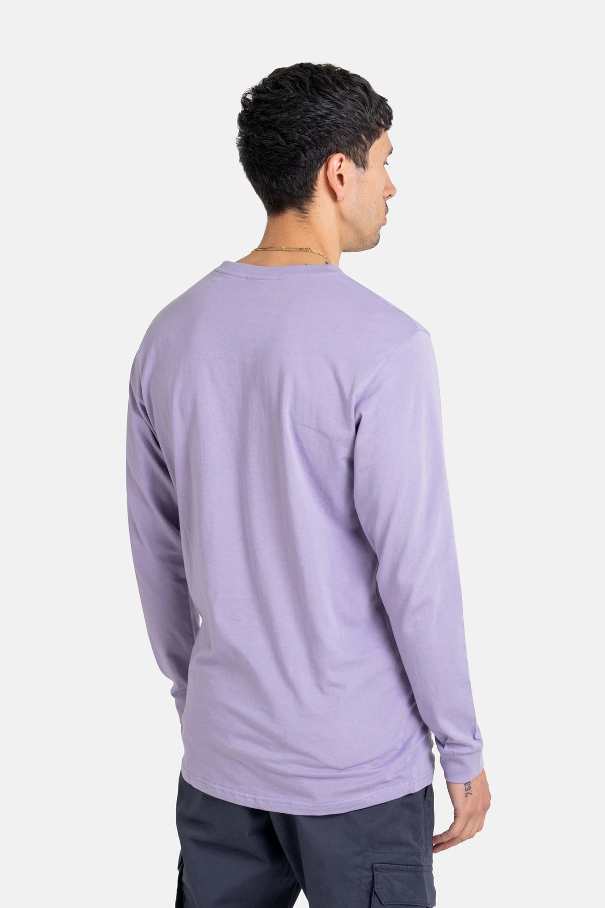 Staple Logo Longsleeve Wisteria