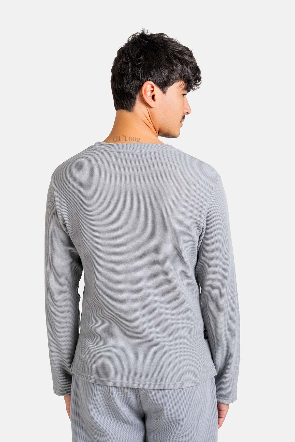 Waffle Longsleeve Waffle Chiseled Stone