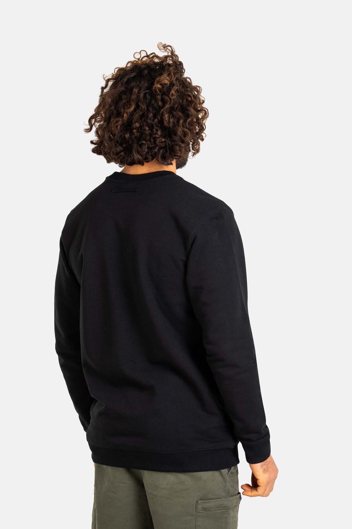 Staple Terry Crewneck CO Deep Black
