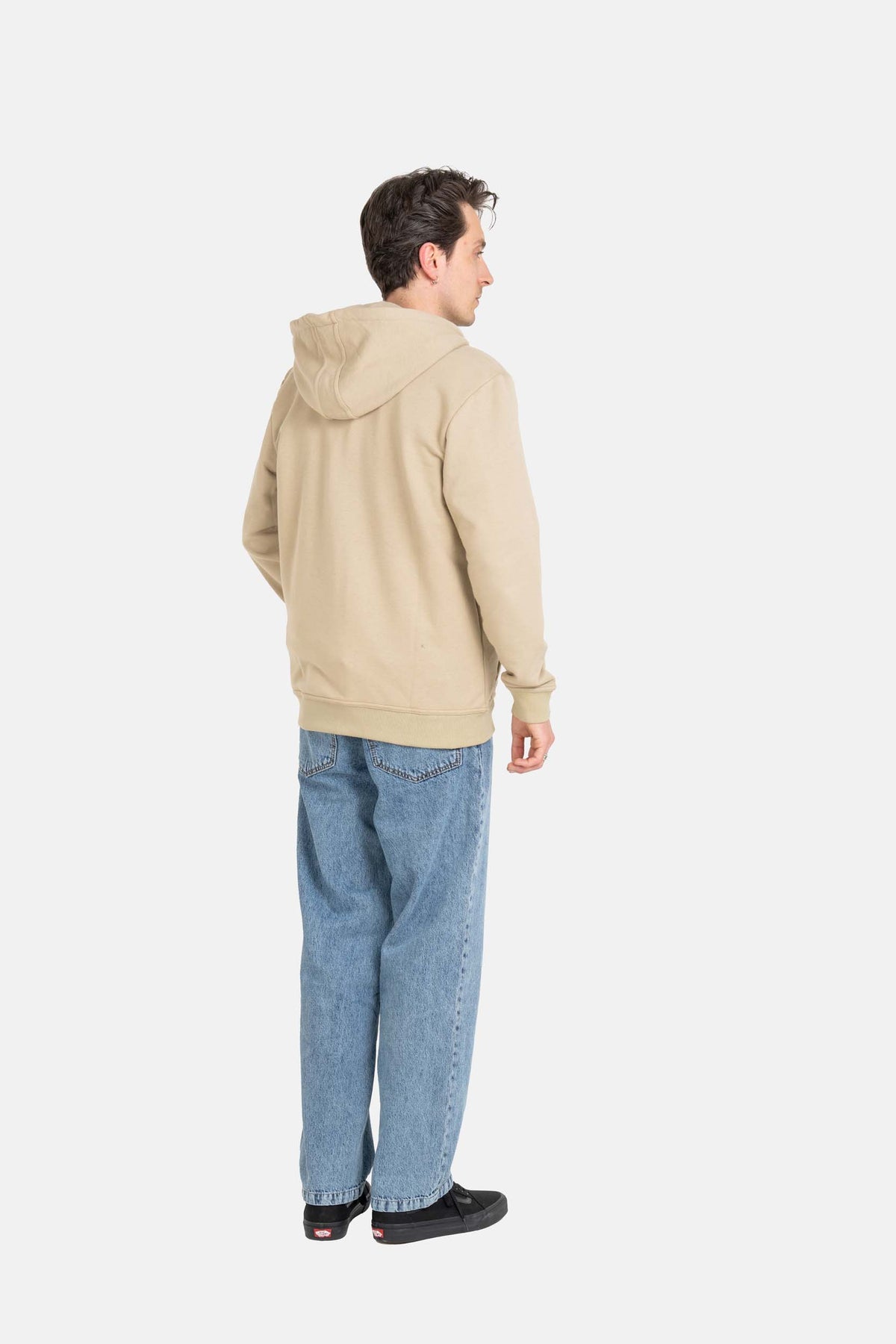 Staple Terry Zip Hoodie Eucalyptus