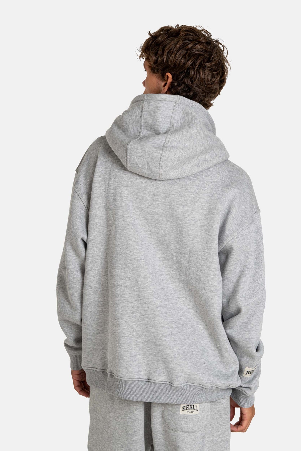 Team Hoodie Grey Melange