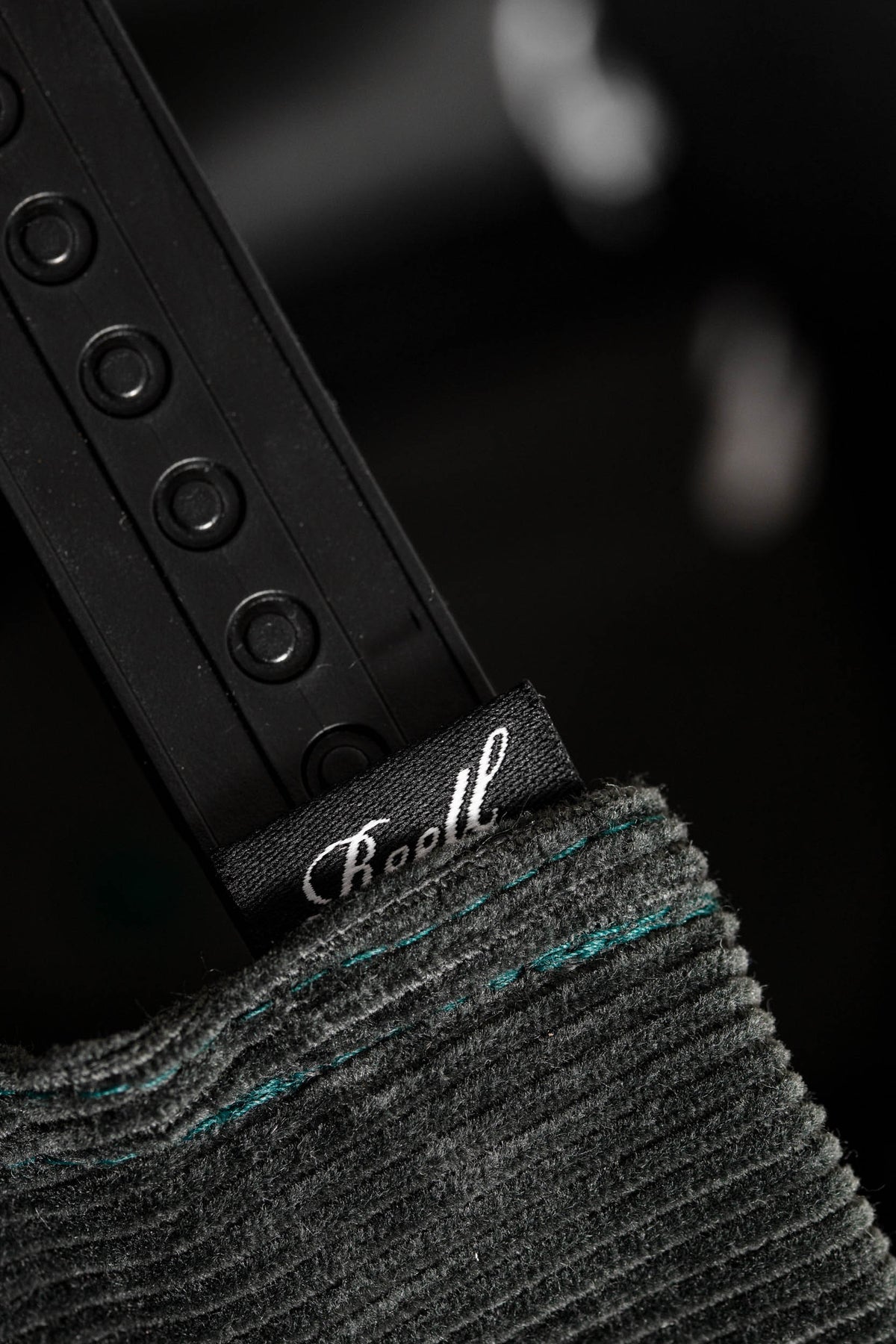 Single Script Cap Dark Green Ribcord