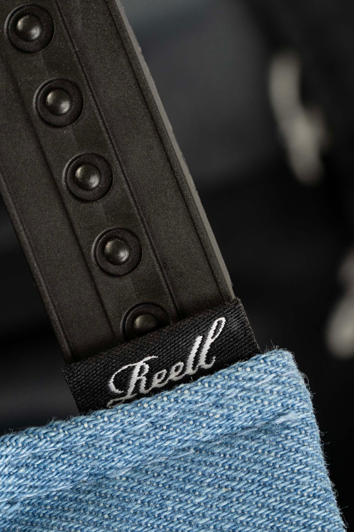 Single Script Cap Light Blue Denim