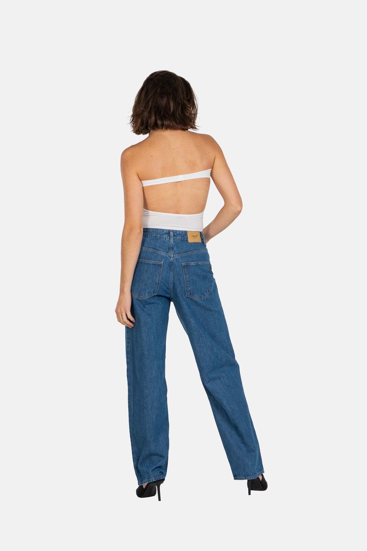 Women Betty Baggy Origin Mid Blue
