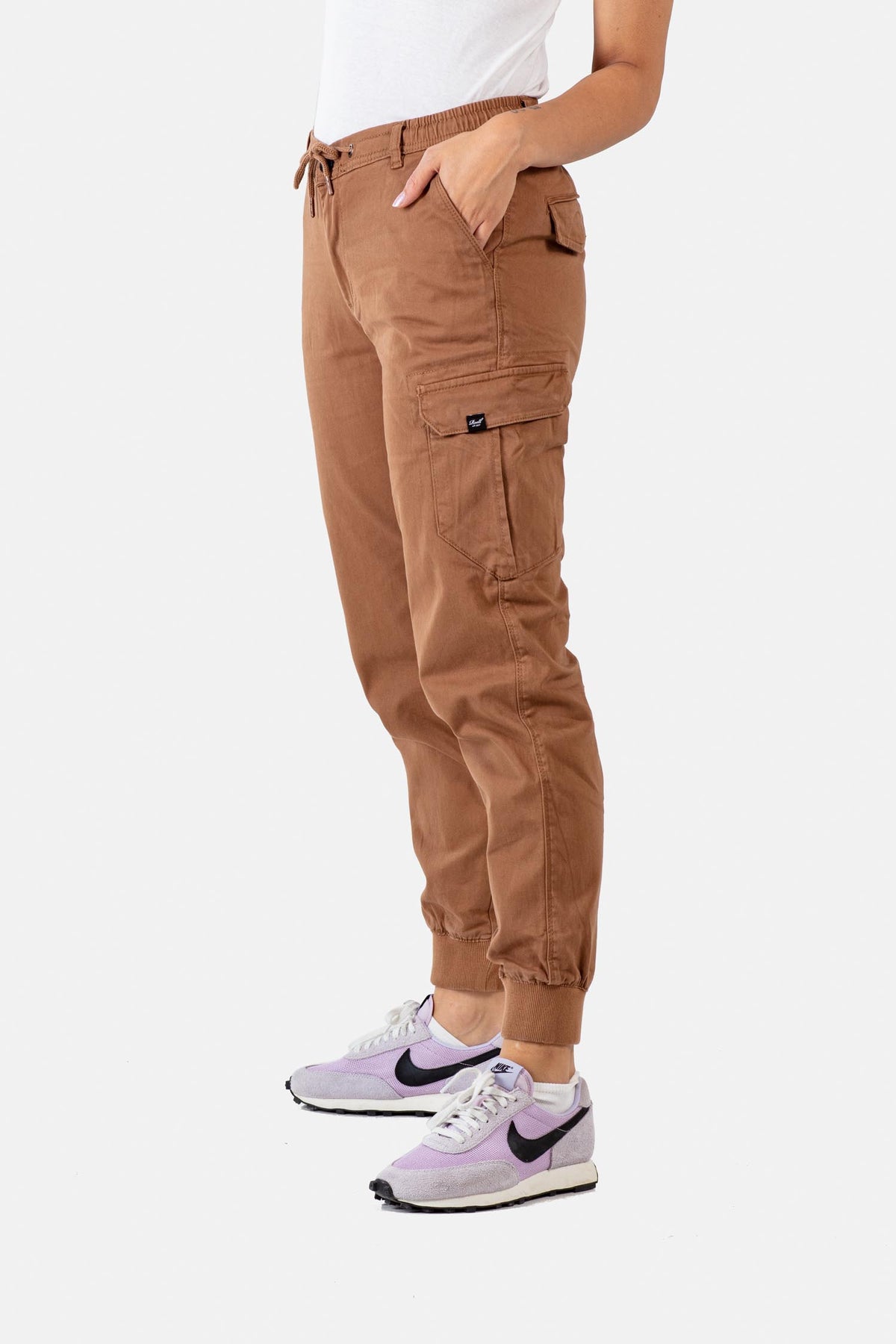 Reflex Women Rib Cargo Ocre Brown