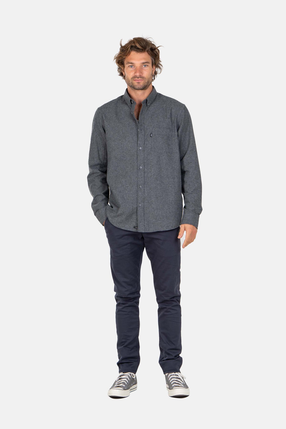 Flex Tapered Chino Navy
