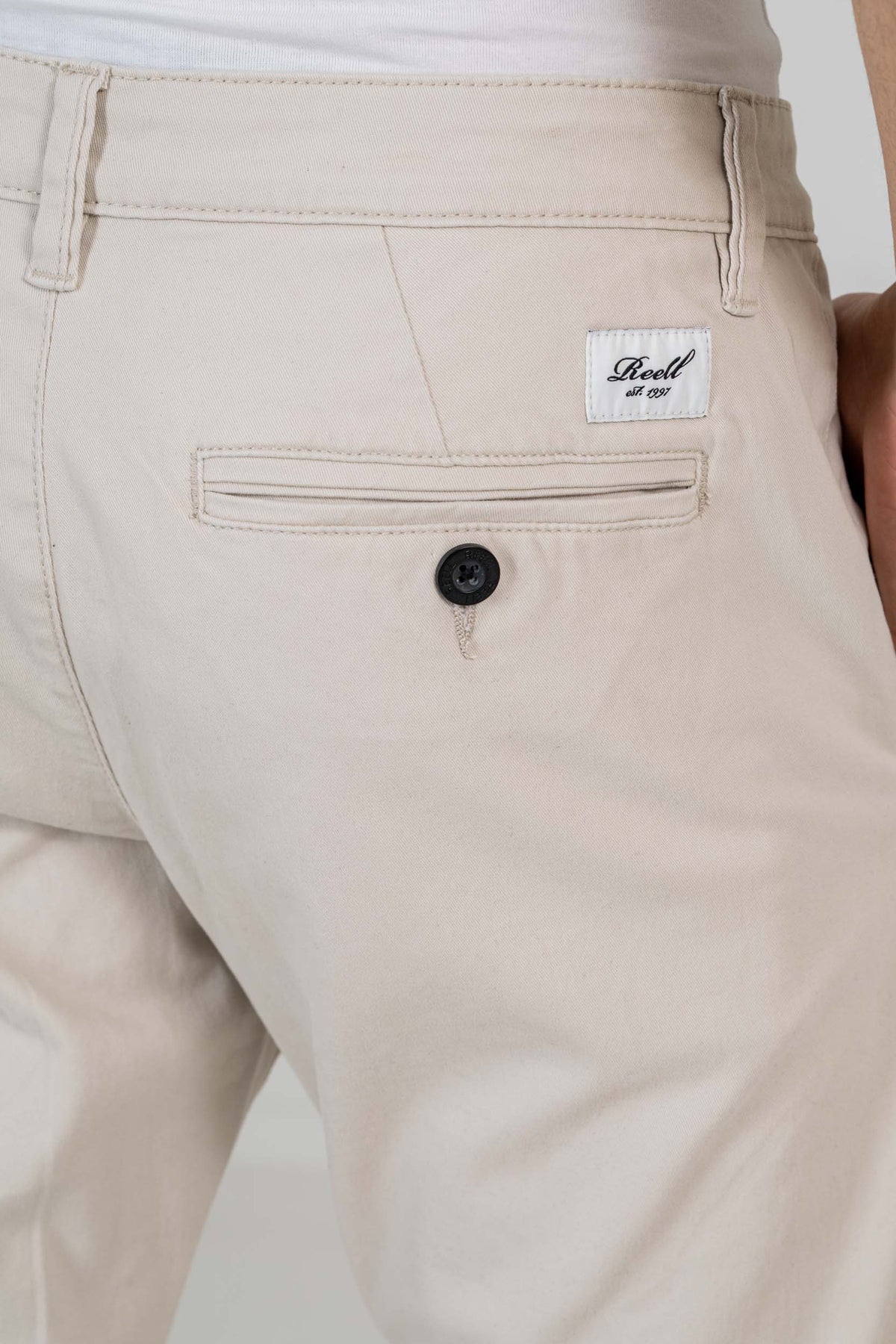 Flex Tapered Chino Oatmeal